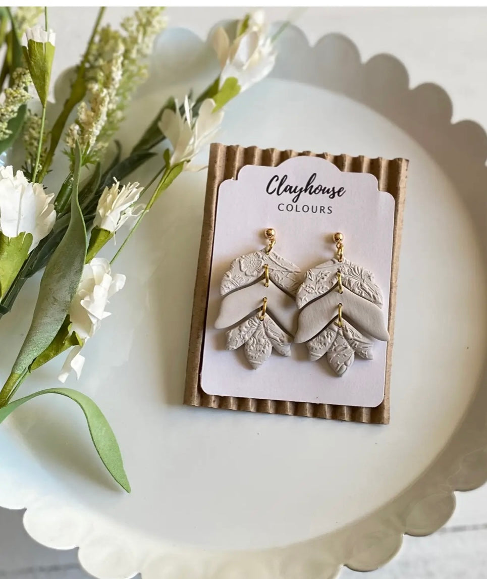 Touch Of Class Clay Earrings